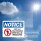 Signmission Keep Out Unauthorized Entry Prosecuted OSHA Notice Sign, Vinyl Decal, 10in W x 7in L, 2PK OS-2PACK-NS-D-710-L-15866 - alternate 3